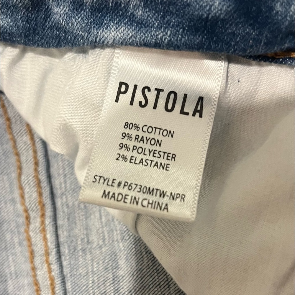 Pistola Arielle Skinny Scissor Cut Hem Jean - Picture 7 of 13